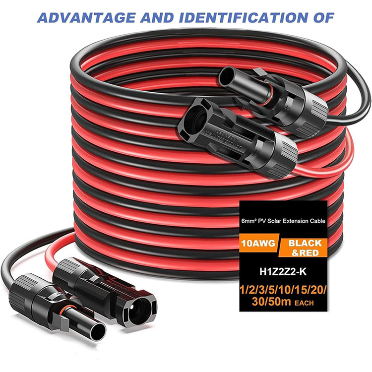 Тікелей жерлеу 10AWG күн ұзартқыш кабелі 50 фут